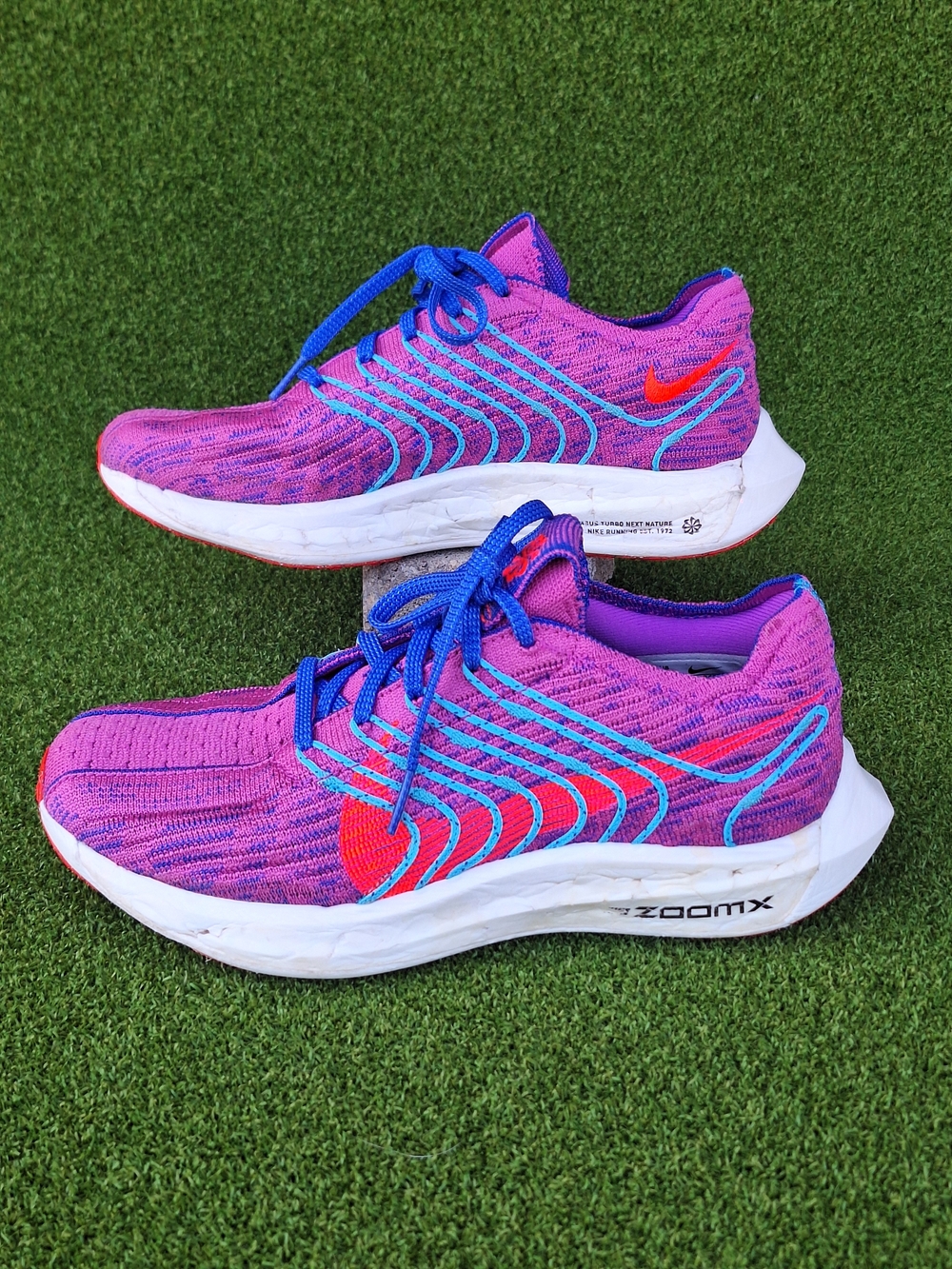Nike Pegasus Turbo Next Nature Womens Size 6.5 Running Shoes Fuchia DM3414 500